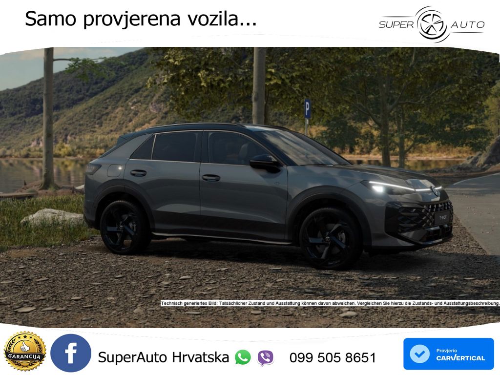 Volkswagen T-Roc 1.5 eTSI (150 KS)  DSG R-Line MATRIX+GR SJED+KAM