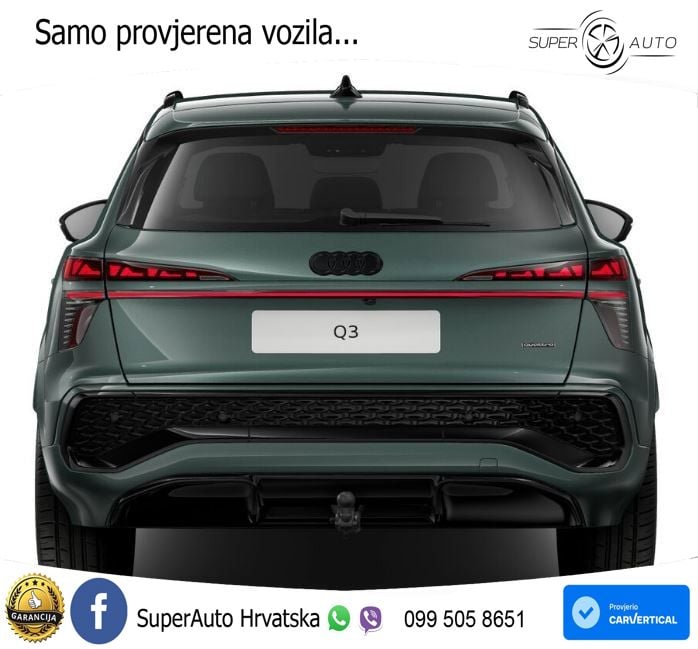 Audi Q3 2.0 TFSI (265 KS) quattro S tronic LED+GR SJED+ACC