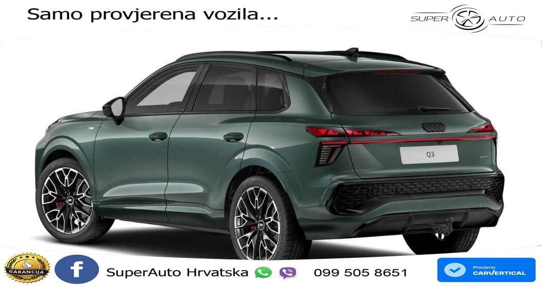Audi Q3 2.0 TFSI (265 KS) quattro S tronic LED+GR SJED+ACC