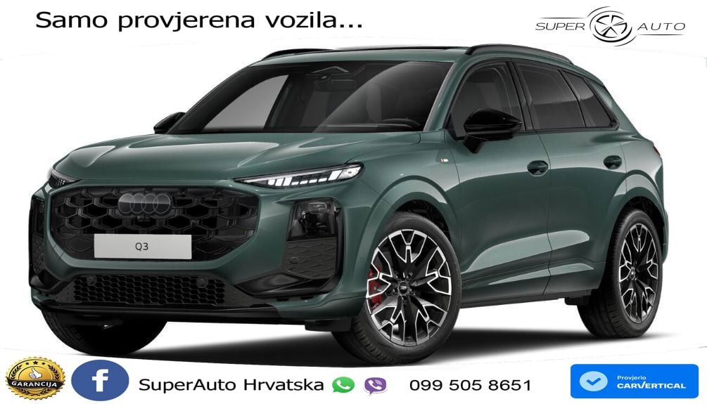Audi Q3 2.0 TFSI (265 KS) quattro S tronic LED+GR SJED+ACC