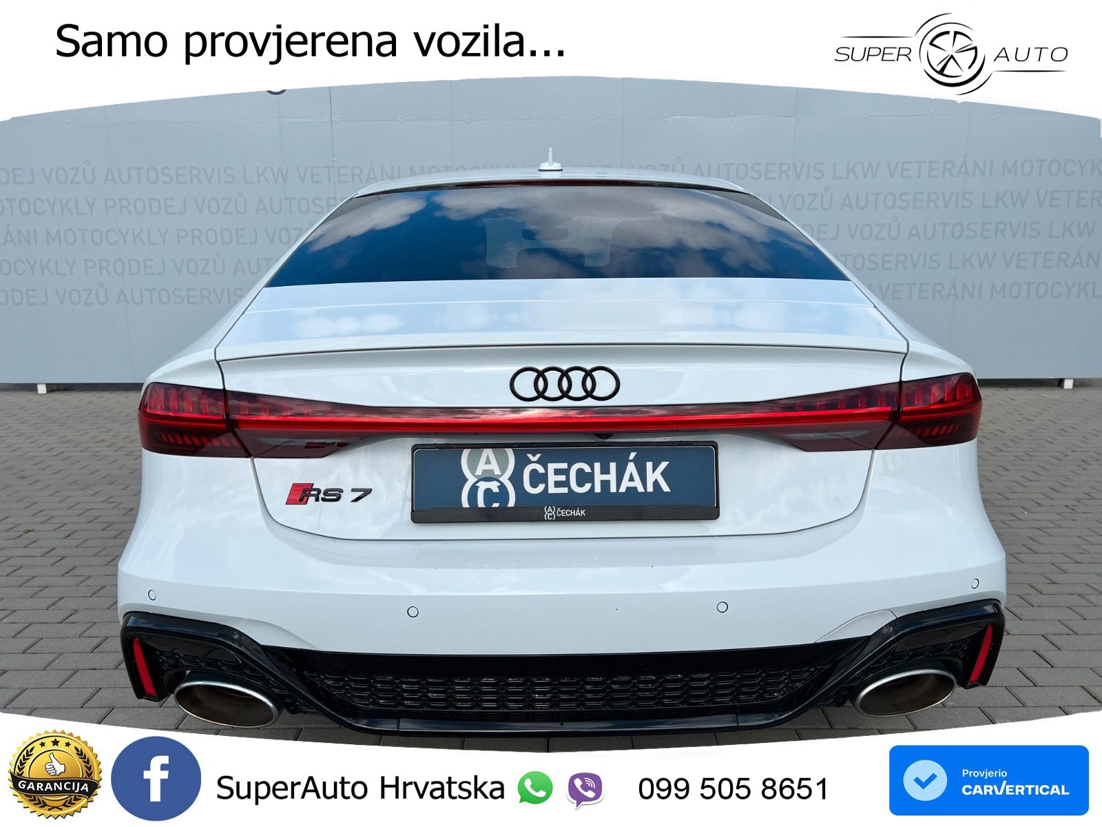 Audi RS7 4.0 TFSI V8 (600 KS) quattro tiptronic