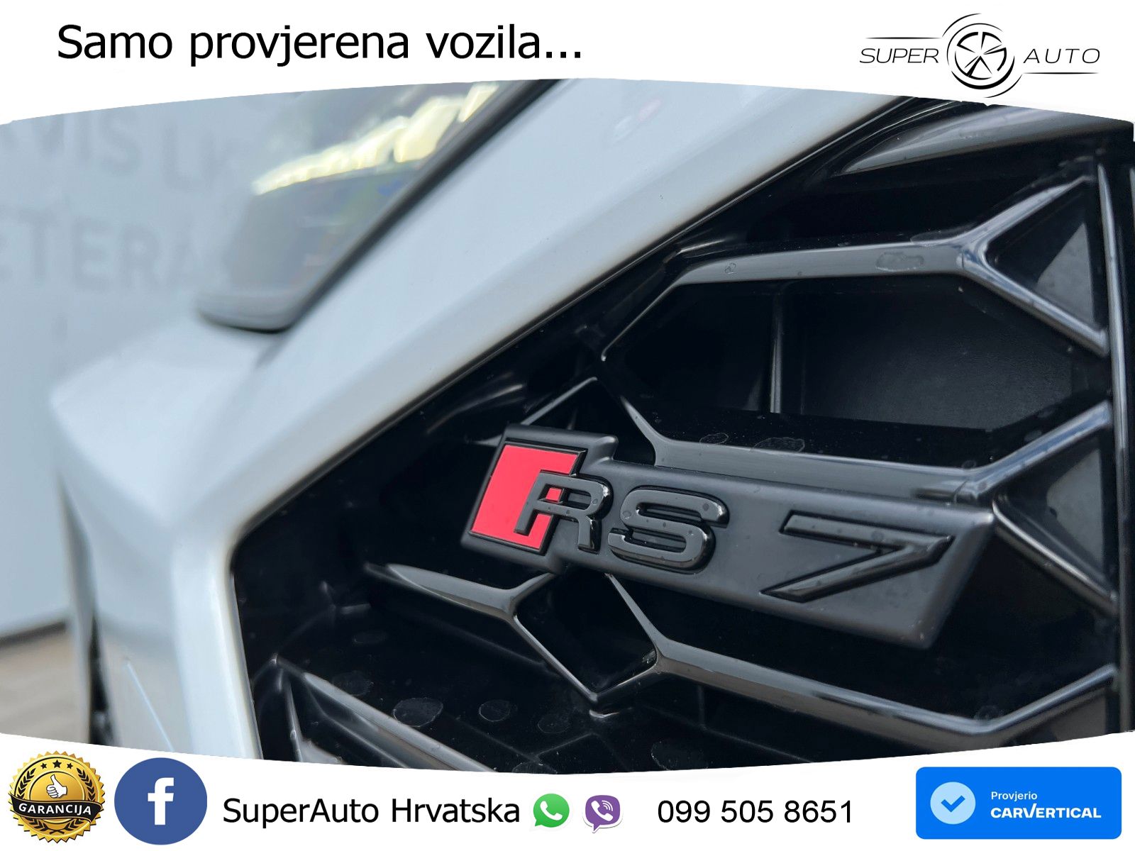 Audi RS7 4.0 TFSI V8 (600 KS) quattro tiptronic