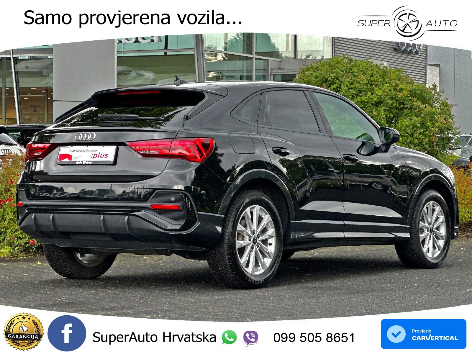 Audi Q3 II Sportback 35 TFSI (150 KS) S tronic S line LED+GR SJED+ACC