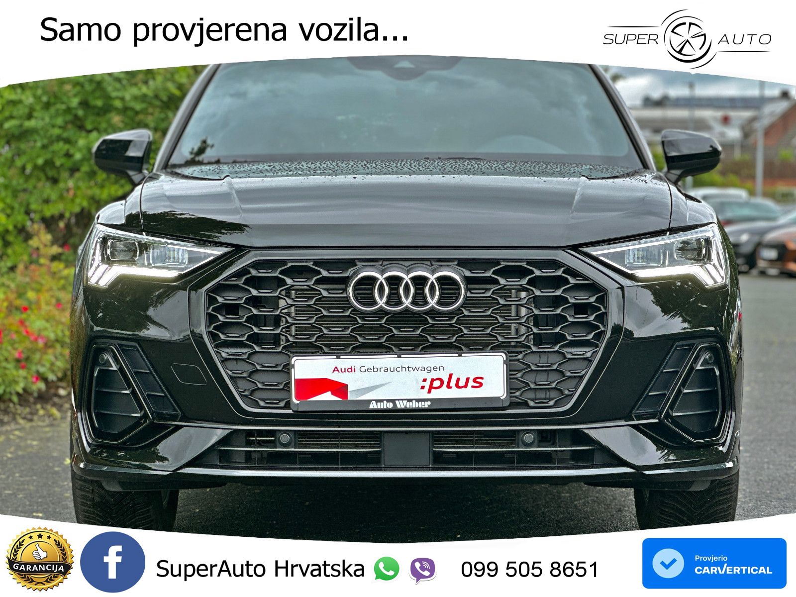 Audi Q3 II Sportback 35 TFSI (150 KS) S tronic S line LED+GR SJED+ACC