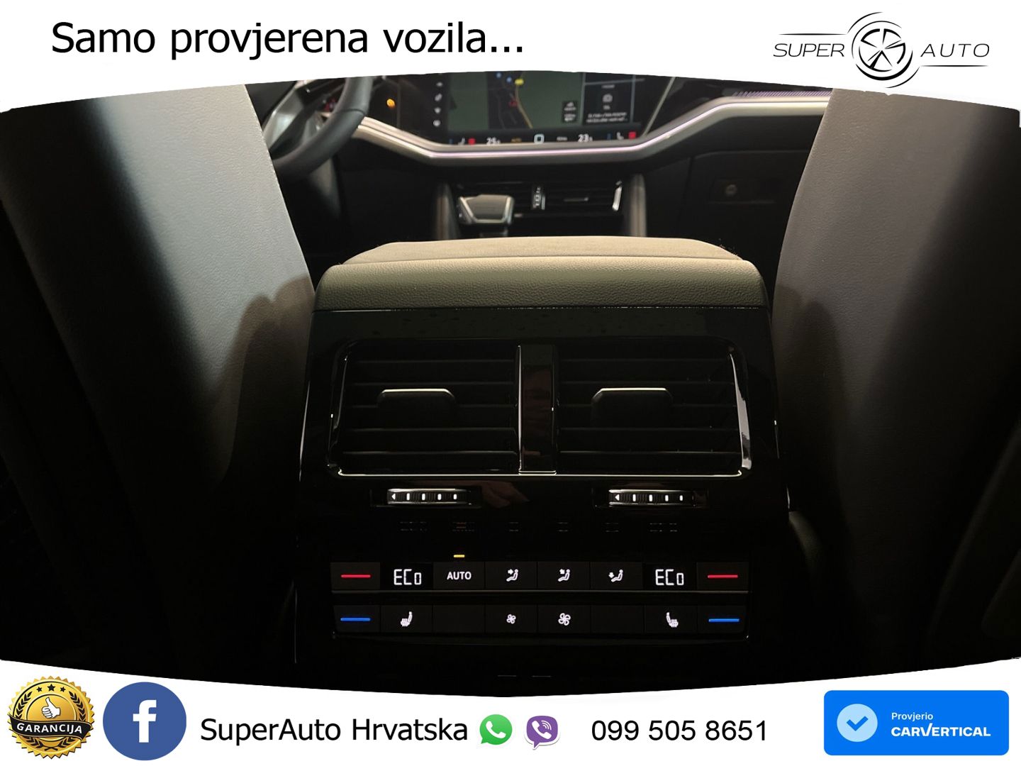 Volkswagen Touareg 3.0 V6 TDI (286 KS) 4MOTION Tiptronic ZRAČNI+ACC+GR SJED+KAM+PANO