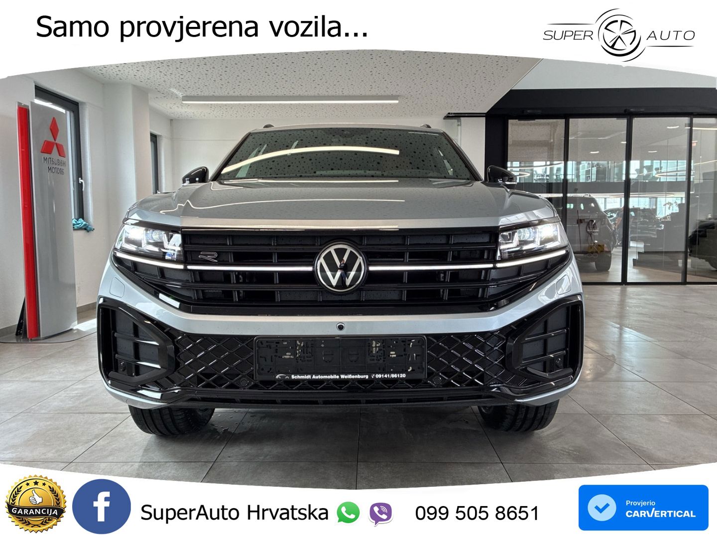 Volkswagen Touareg 3.0 V6 TDI (286 KS) 4MOTION Tiptronic ZRAČNI+ACC+GR SJED+KAM+PANO