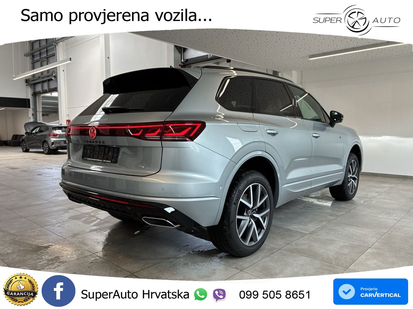 Volkswagen Touareg 3.0 V6 TDI (286 KS) 4MOTION Tiptronic ZRAČNI+ACC+GR SJED+KAM+PANO