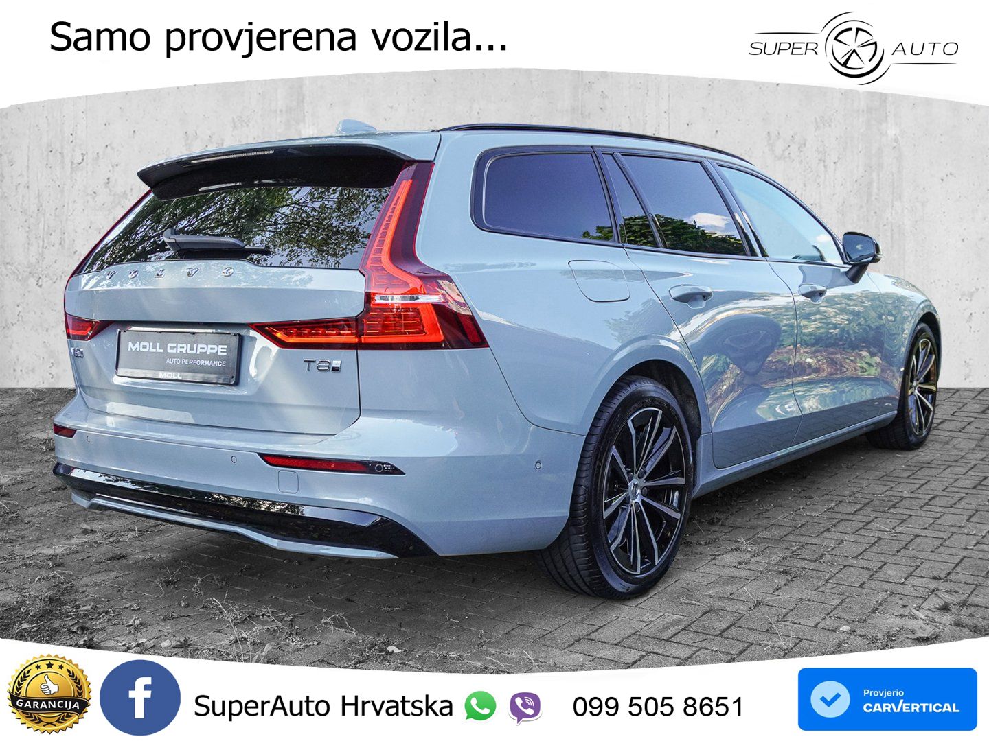 Volvo V60 2.0 T8 AWD Geartronic LED+GR SJED+ACC
