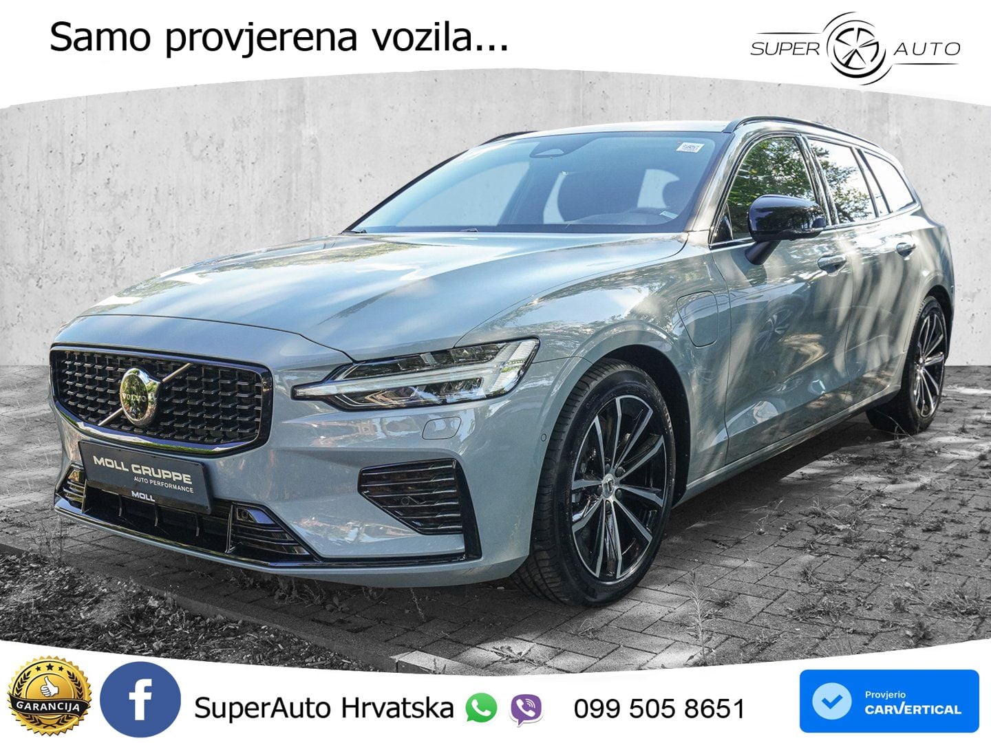 Volvo V60 2.0 T8 AWD Geartronic LED+GR SJED+ACC
