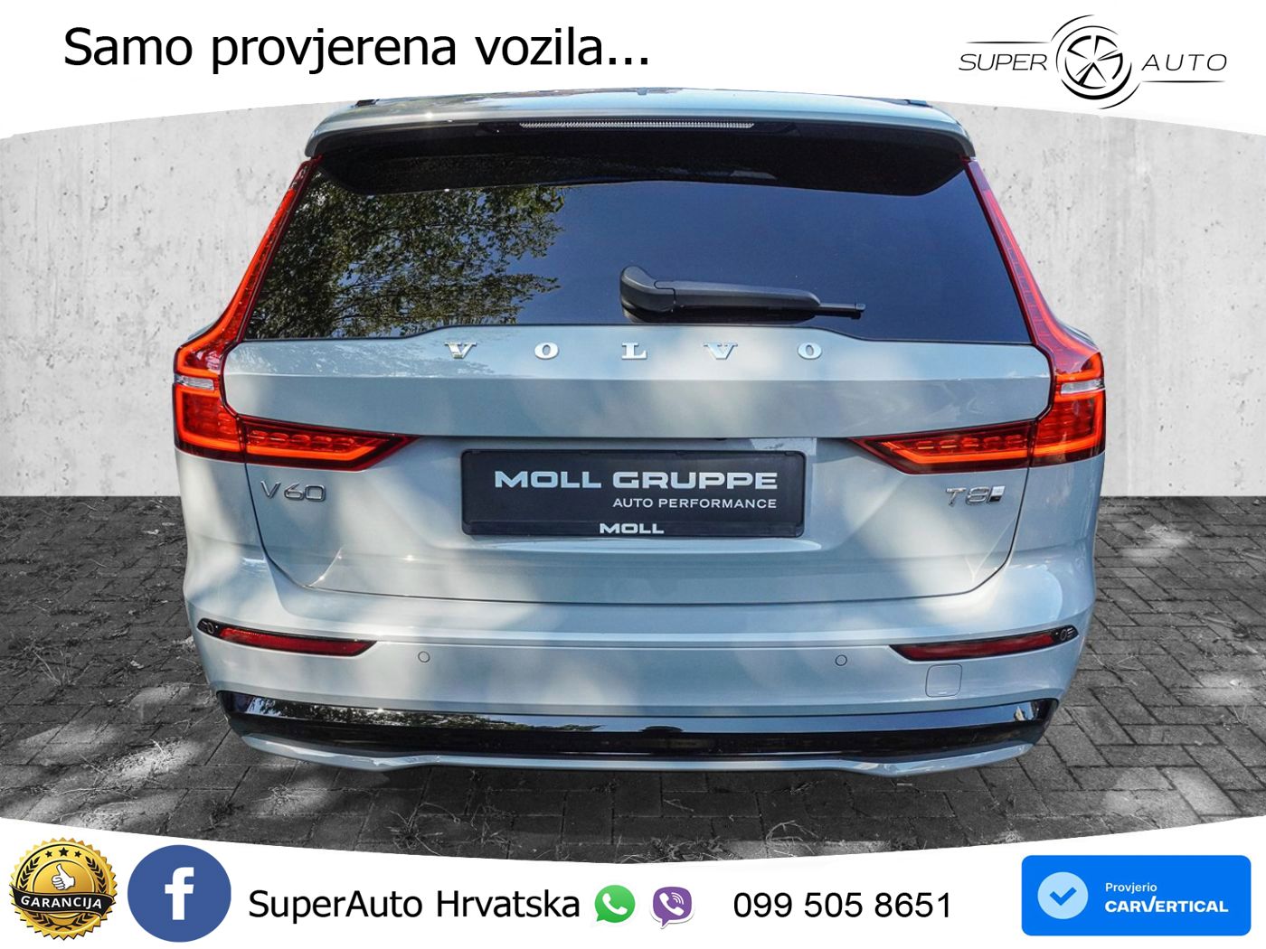 Volvo V60 2.0 T8 AWD Geartronic LED+GR SJED+ACC