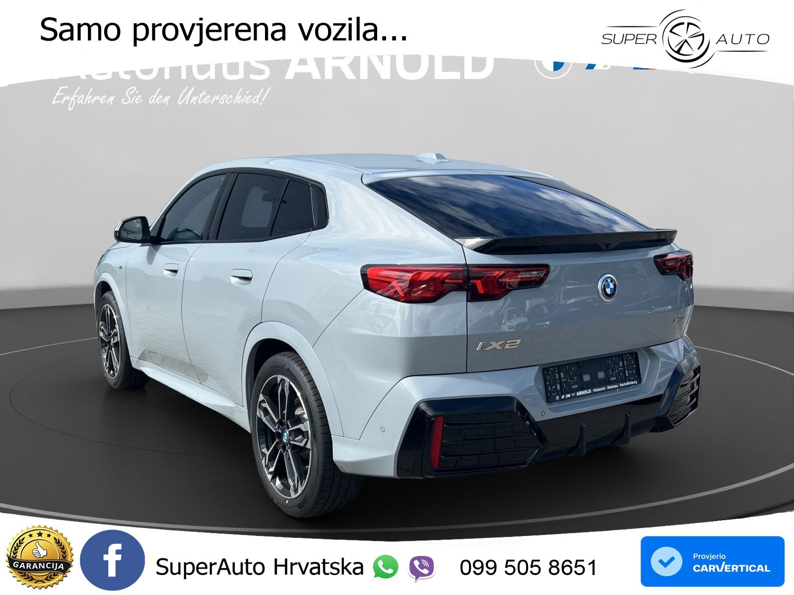 BMW iX2 66.5 kWh (313 KS) xDrive30