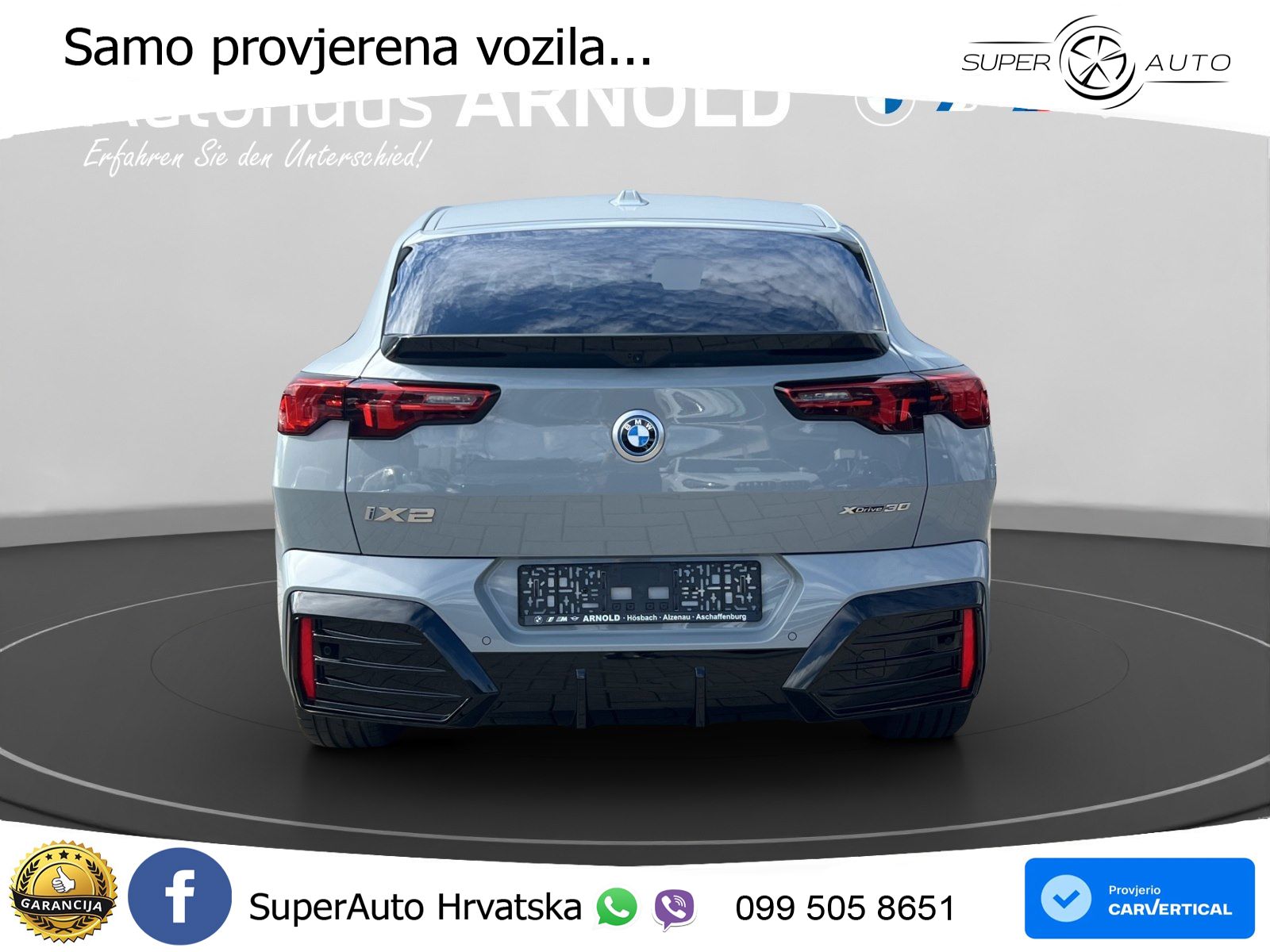 BMW iX2 66.5 kWh (313 KS) xDrive30