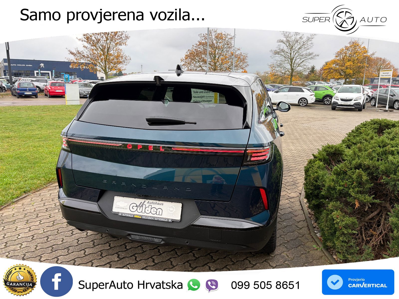 Opel Grandland 1.2 Turbo (145 KS) Hybrid eDCT GS LED+GR SJED+ACC