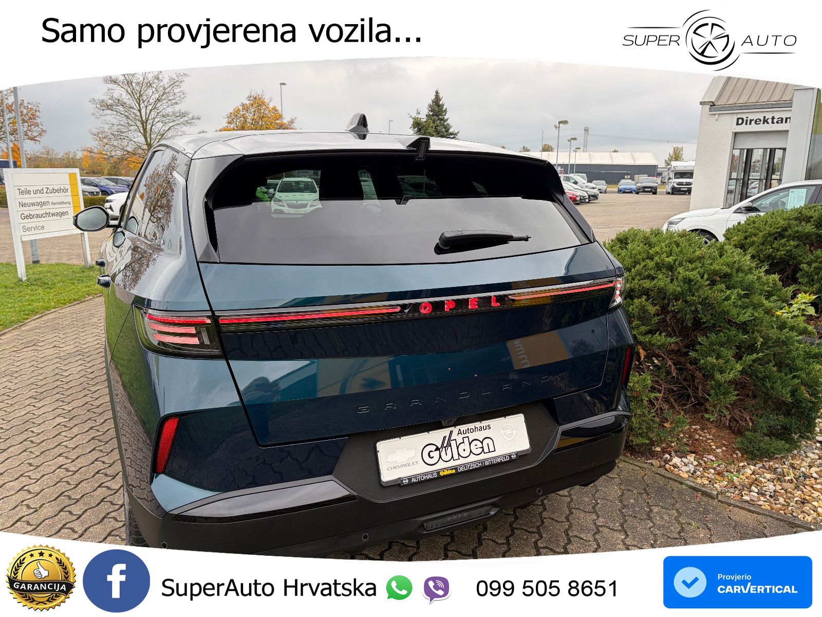 Opel Grandland 1.2 Turbo (145 KS) Hybrid eDCT GS LED+GR SJED+ACC