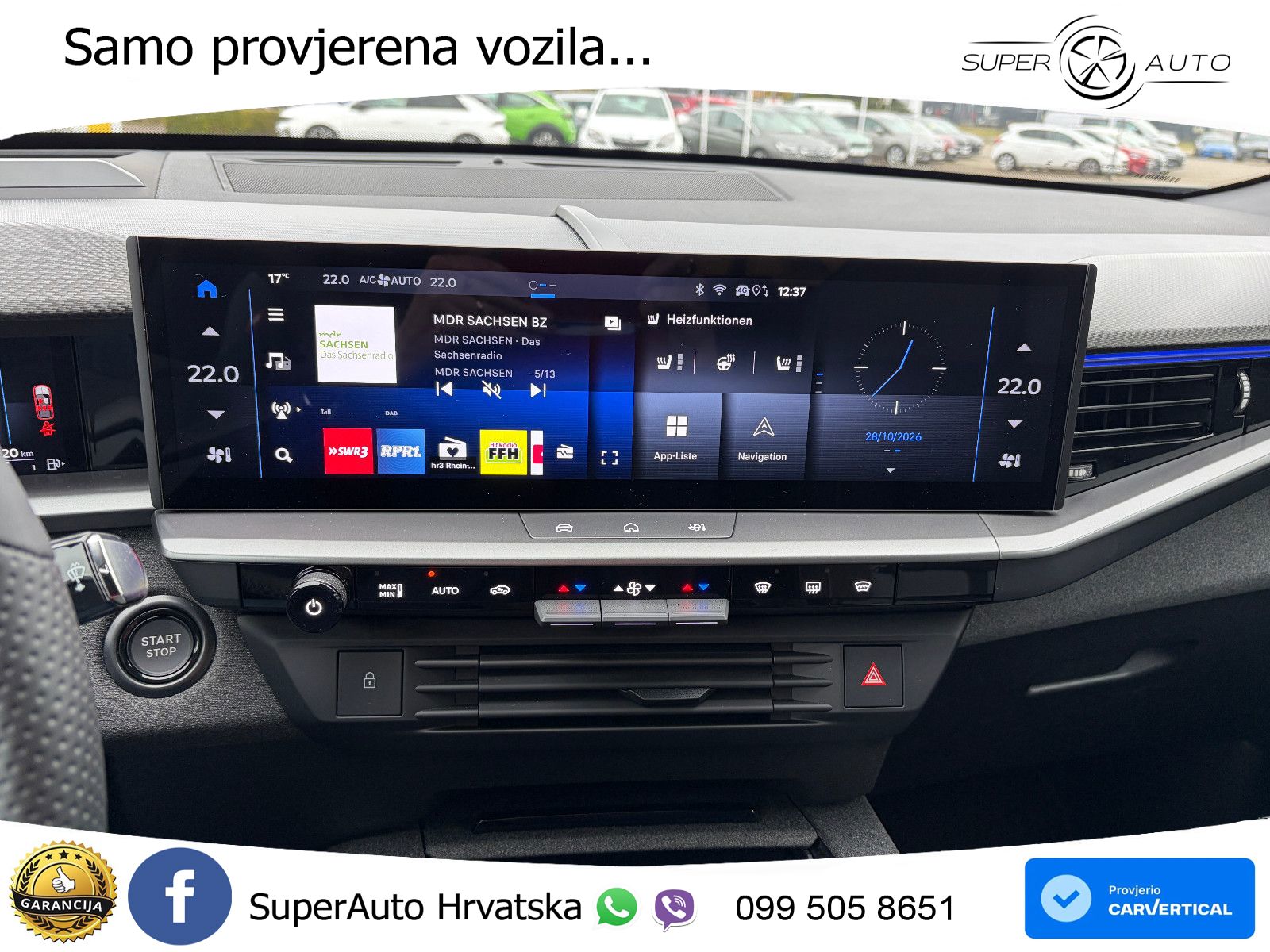 Opel Grandland 1.2 Turbo (145 KS) Hybrid eDCT GS LED+GR SJED+ACC