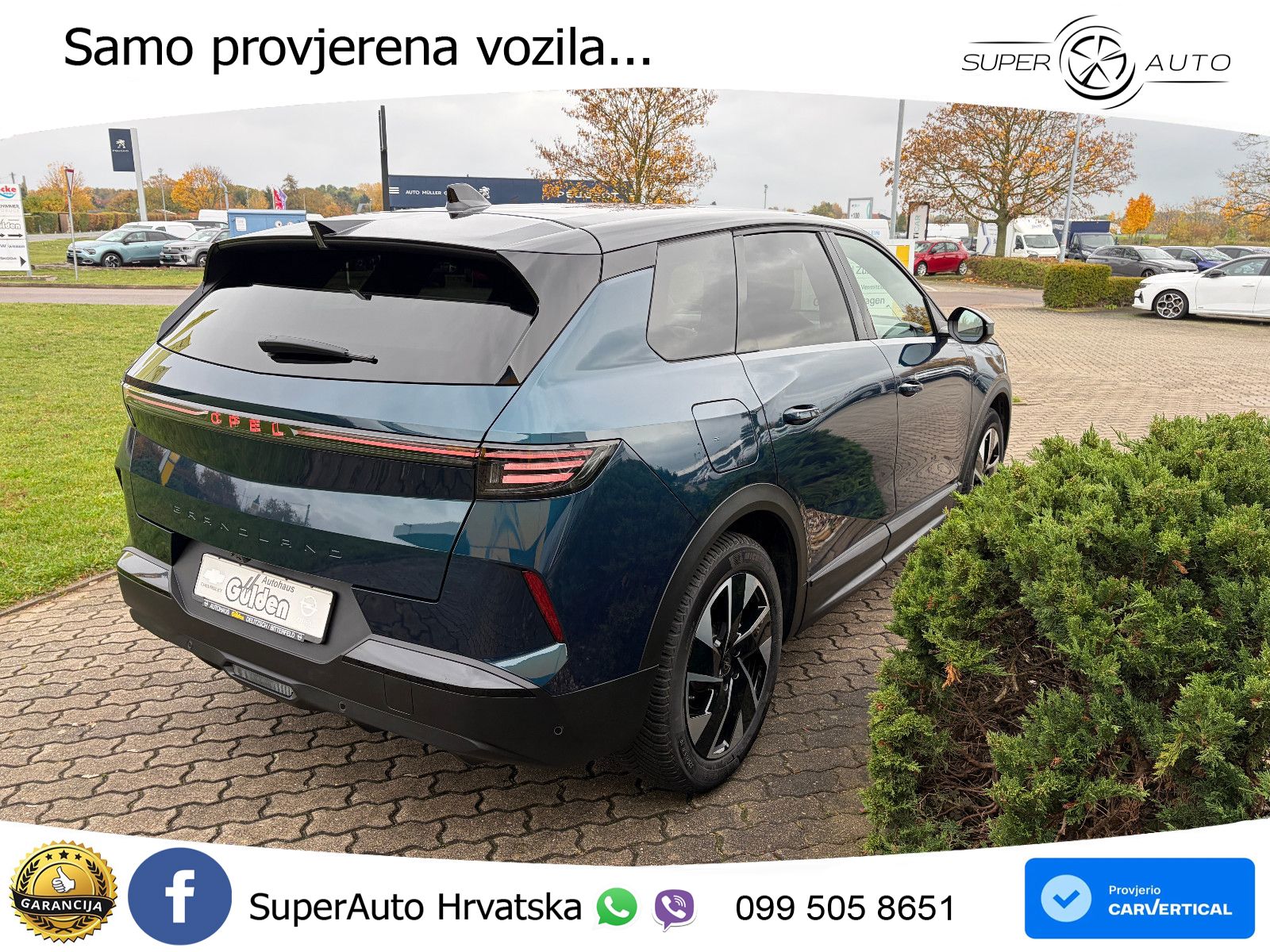 Opel Grandland 1.2 Turbo (145 KS) Hybrid eDCT GS LED+GR SJED+ACC