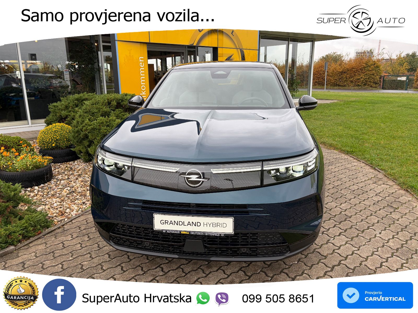 Opel Grandland 1.2 Turbo (145 KS) Hybrid eDCT GS LED+GR SJED+ACC