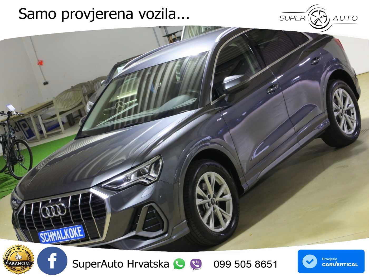 Audi Q3 40 TDI (200 KS) quattro S tronic S line MATRIX+GR SJED+KAM