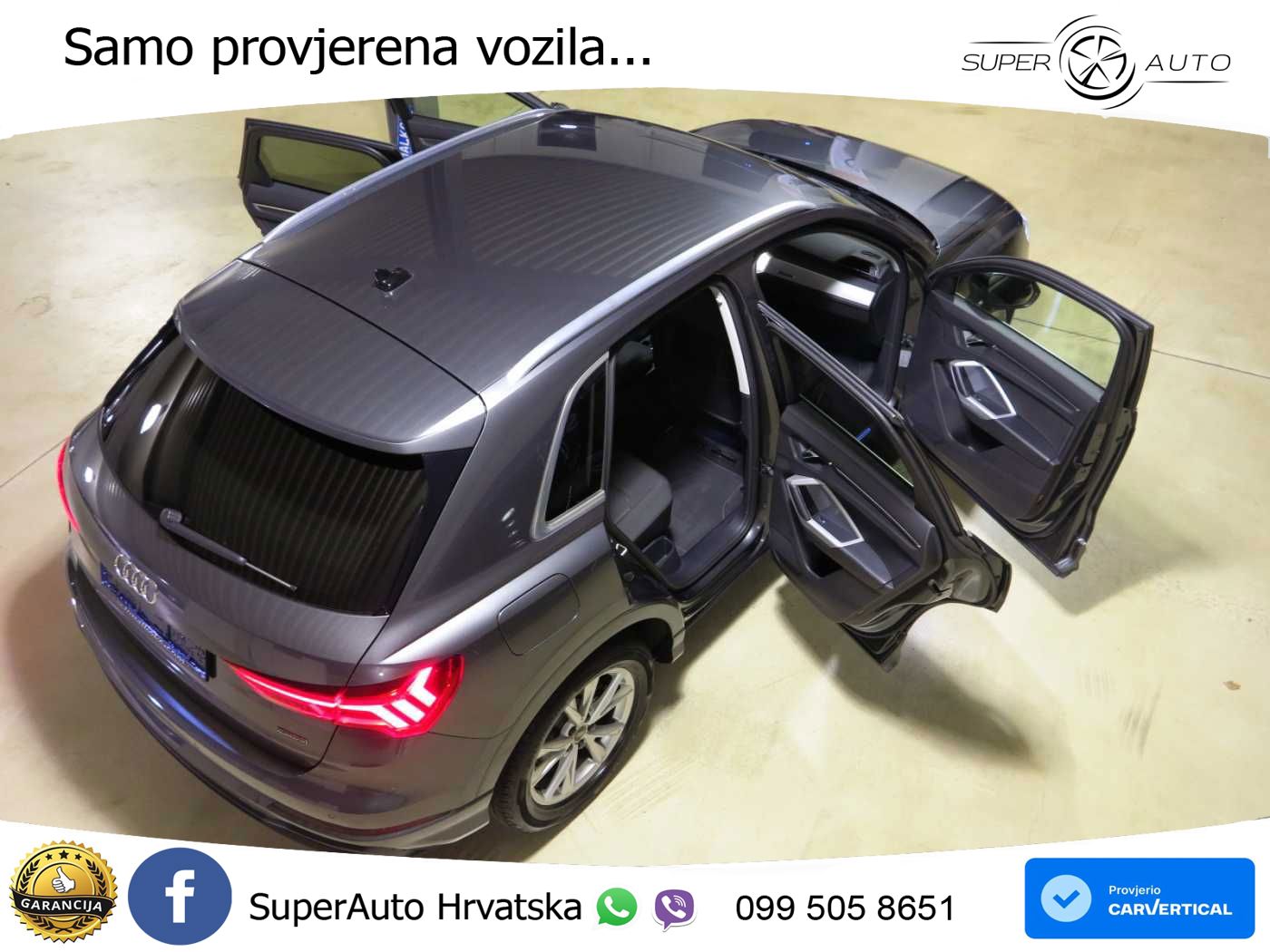 Audi Q3 40 TDI (200 KS) quattro S tronic S line MATRIX+GR SJED+KAM