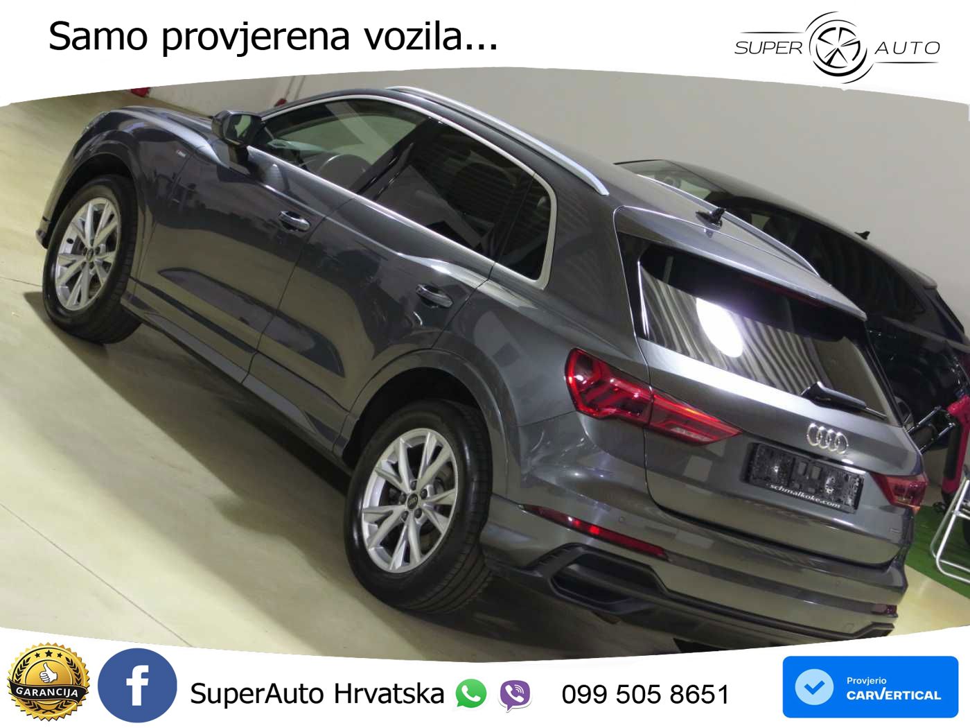 Audi Q3 40 TDI (200 KS) quattro S tronic S line MATRIX+GR SJED+KAM