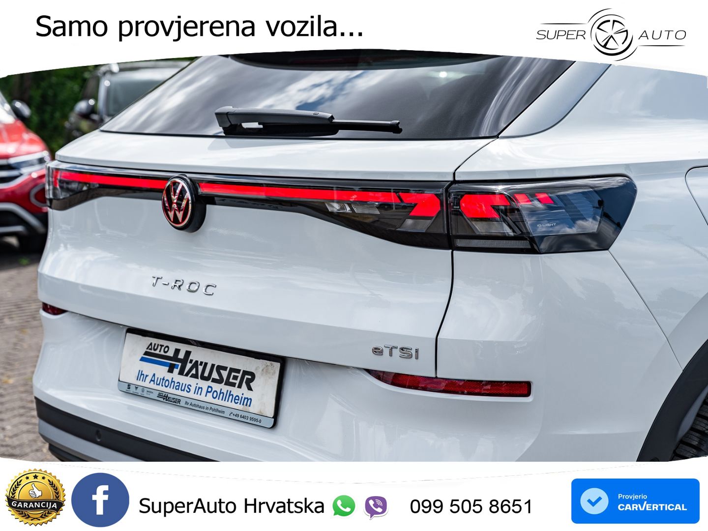 Volkswagen T-Roc II 1.5 eTSI (150 KS)  DSG LED+GR SJED+ACC