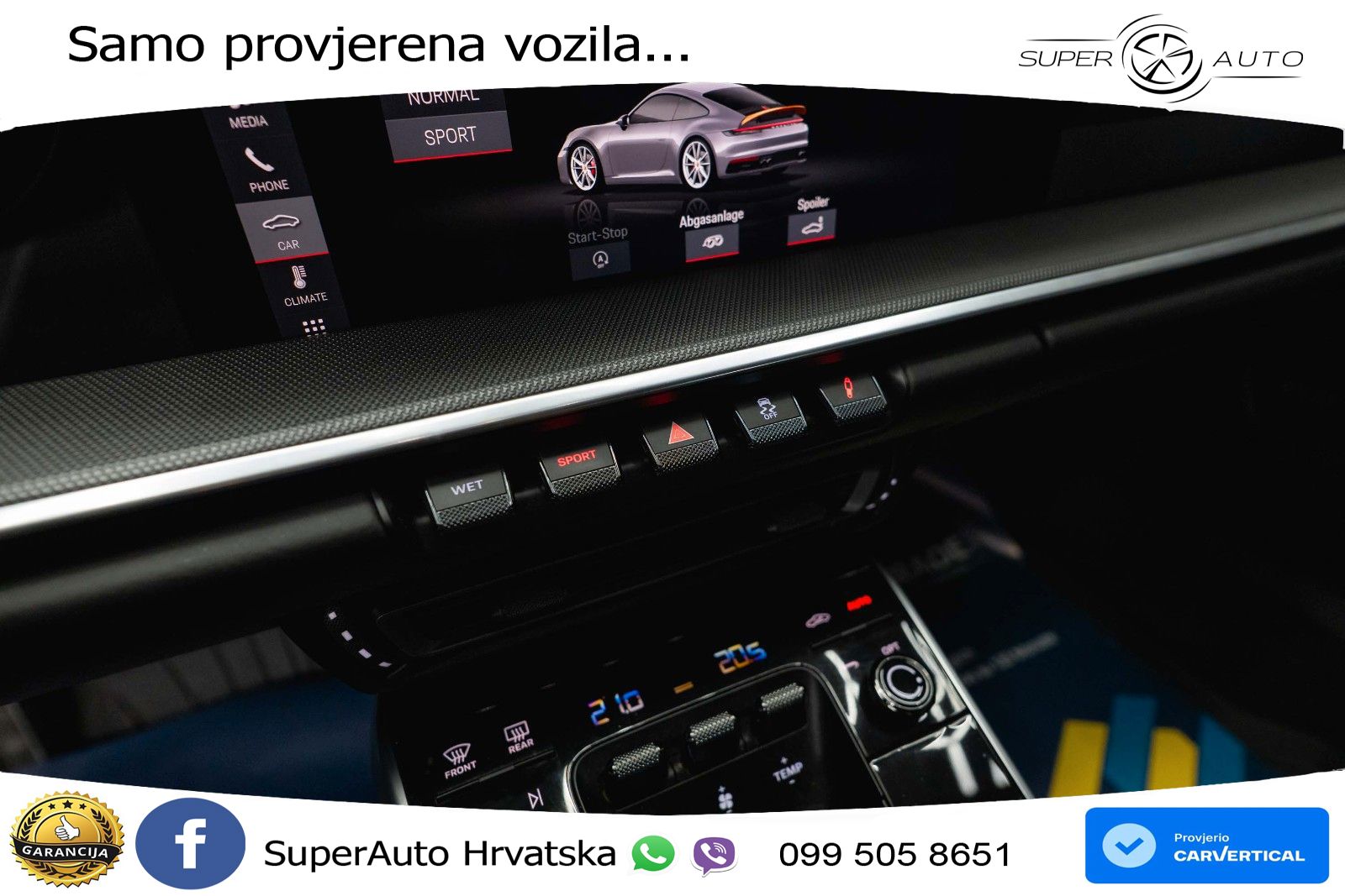 Porsche 911 Carrera S 3.0 (450 KS) PDK ZRAČNI+ACC+GR SJED+KAM+PANO