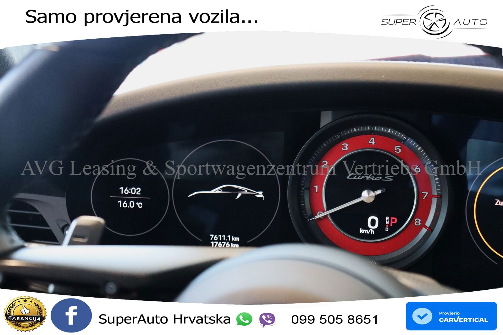 Porsche 911 Turbo S 3.8 (650 KS) PDK LED+GR SJED+ACC