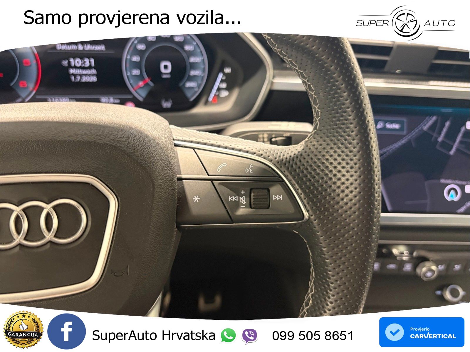 Audi Q3 Sportback 35 TDI (150 KS) quattro S tronic S line LED+GR SJED+ACC