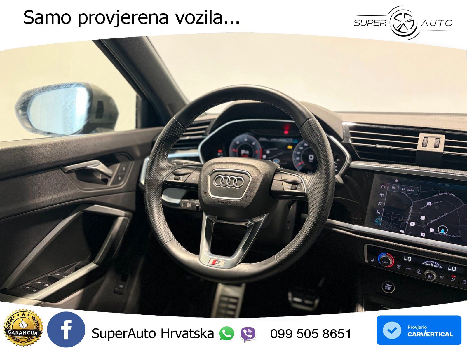 Audi Q3 Sportback 35 TDI (150 KS) quattro S tronic S line LED+GR SJED+ACC