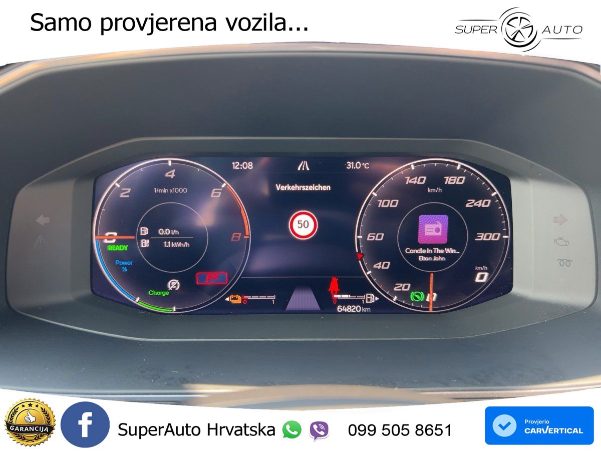 Cupra Formentor 1.4 TSI (245 KS) e-Hybrid DSG VZ LED+GR SJED+ACC