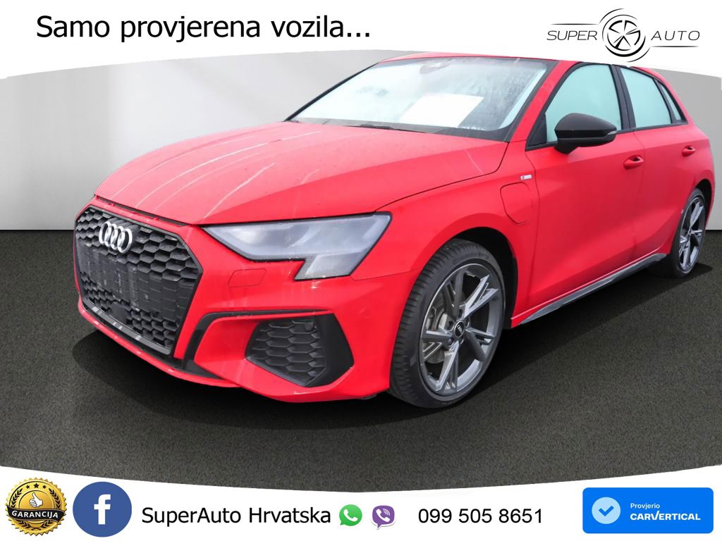 Audi A3 40 TFSIe (204 KS) S tronic S line