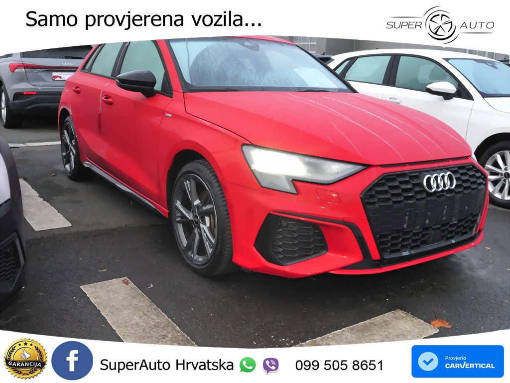 Audi A3 40 TFSIe (204 KS) S tronic S line