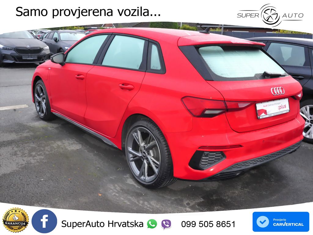 Audi A3 40 TFSIe (204 KS) S tronic S line