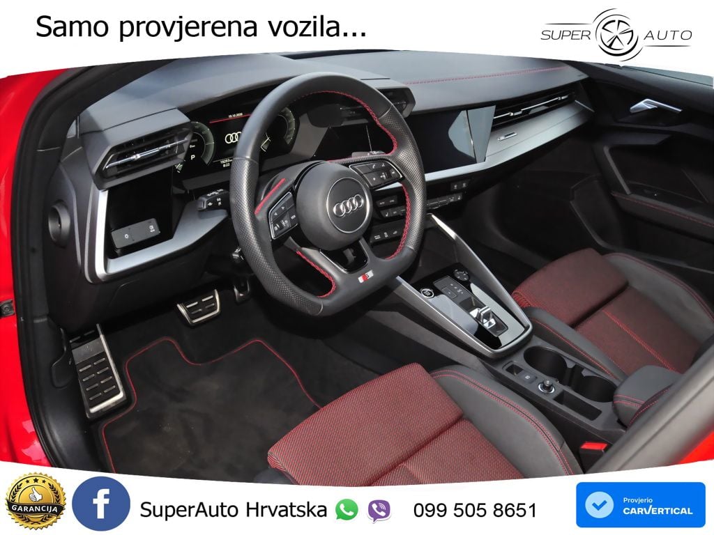 Audi A3 40 TFSIe (204 KS) S tronic S line