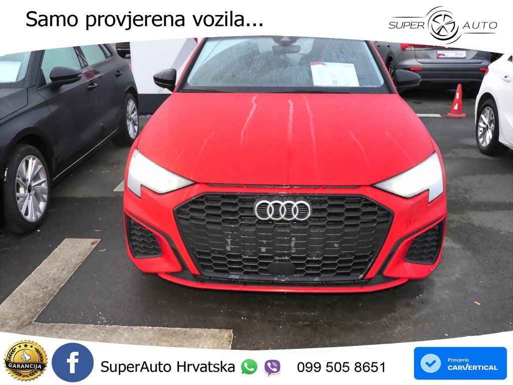 Audi A3 40 TFSIe (204 KS) S tronic S line