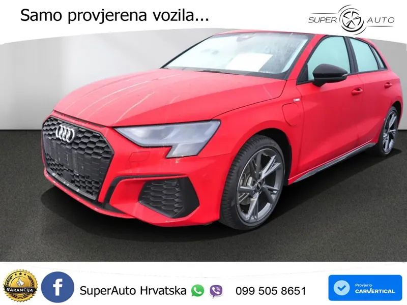 Audi A3 40 TFSIe (204 KS) S tronic S line