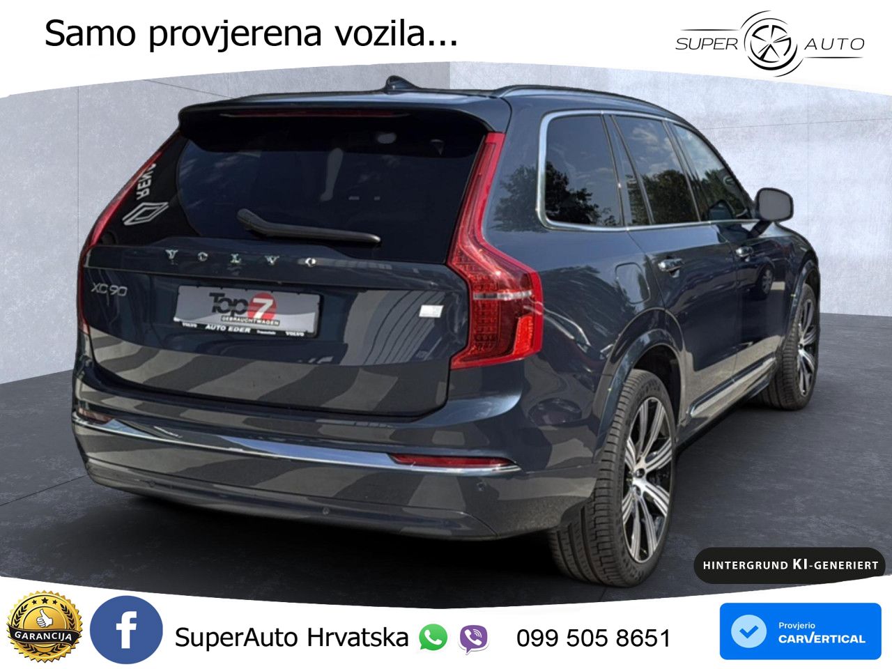 Volvo XC90 2.0 T8 AWD Automatic LED+GR SJED+ACC