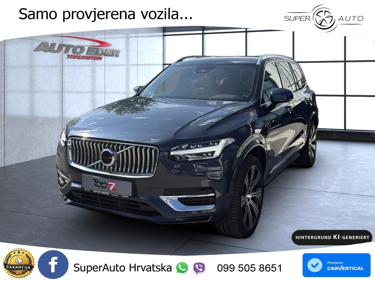Volvo XC90 2.0 T8 AWD Automatic LED+GR SJED+ACC