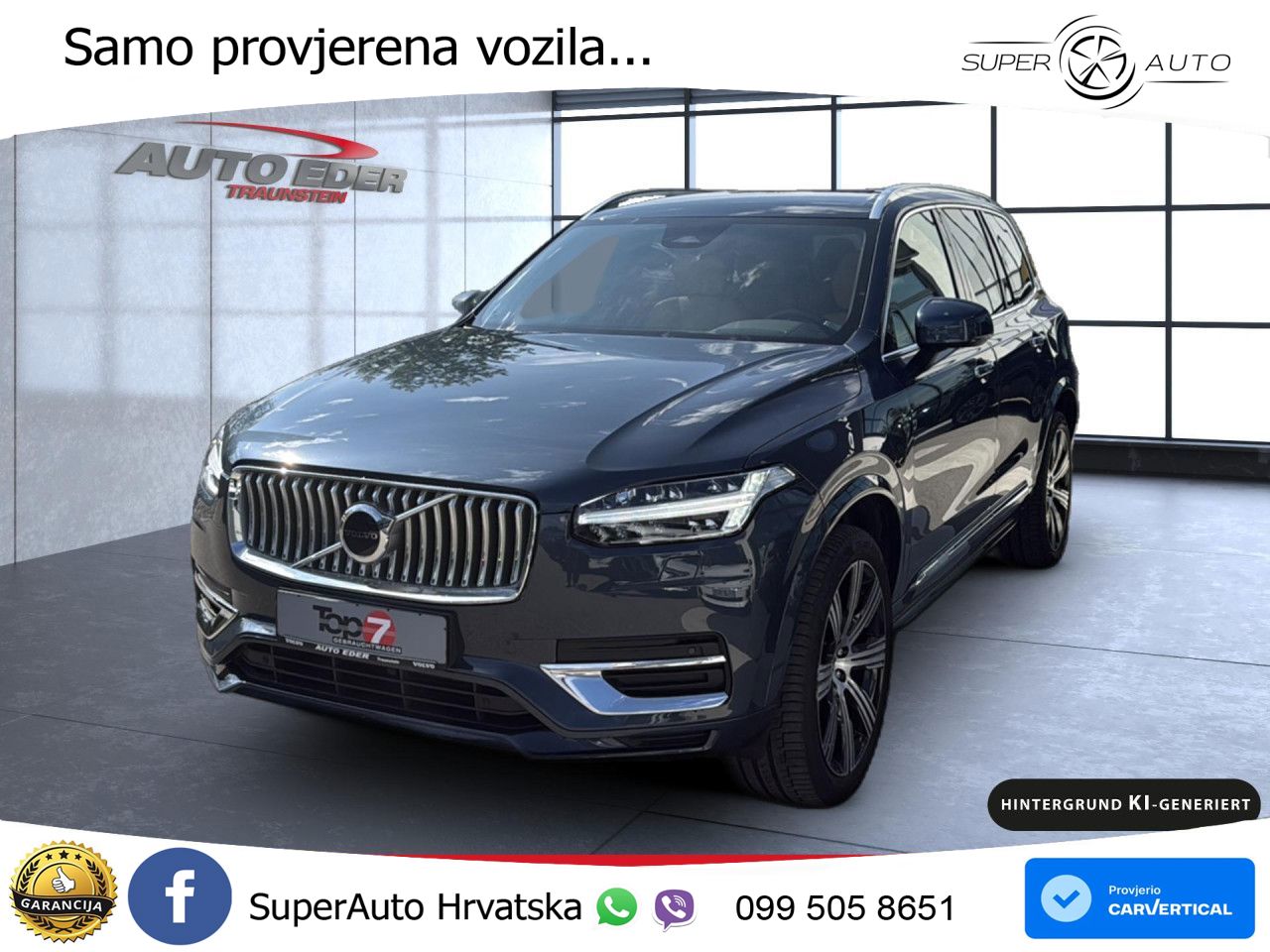 Volvo XC90 2.0 T8 AWD Automatic LED+GR SJED+ACC