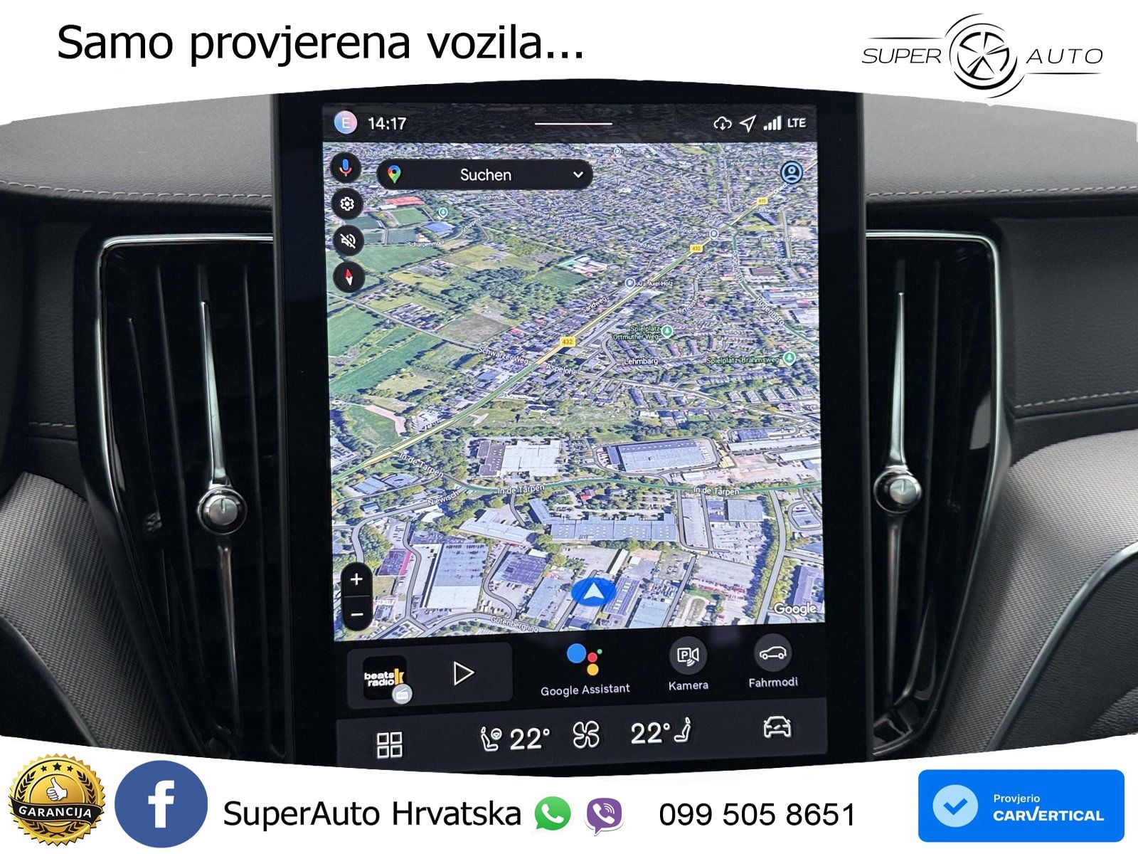 Volvo XC60 B5 Benzin AWD Geartronic ACC+HEAD+4xGR SJED+360+PANO