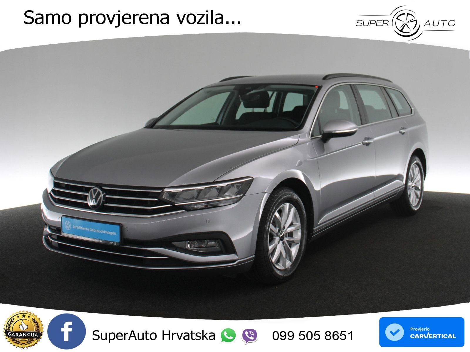 Volkswagen Passat Variant 2.0 TDI (150 KS) DSG Business LED+GR SJED+ACC