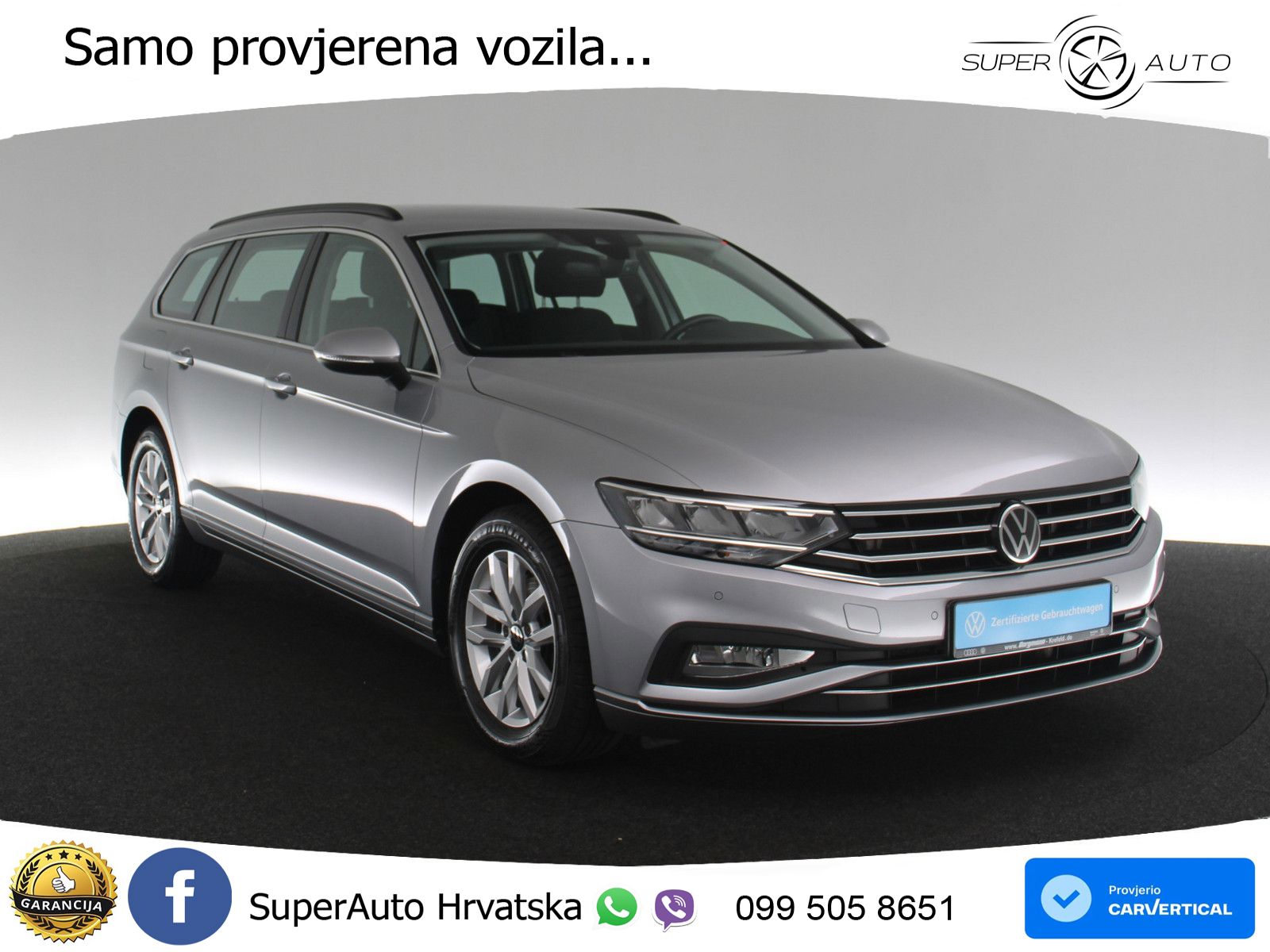 Volkswagen Passat Variant 2.0 TDI (150 KS) DSG Business LED+GR SJED+ACC