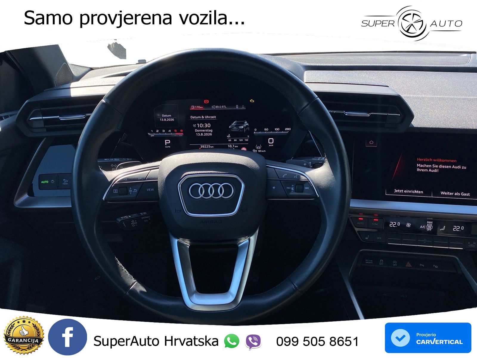 Audi A3 35 TDI (150 KS) S tronic LED+GR SJED+ACC
