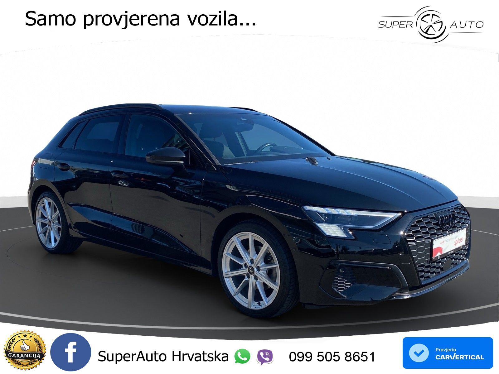 Audi A3 35 TDI (150 KS) S tronic LED+GR SJED+ACC