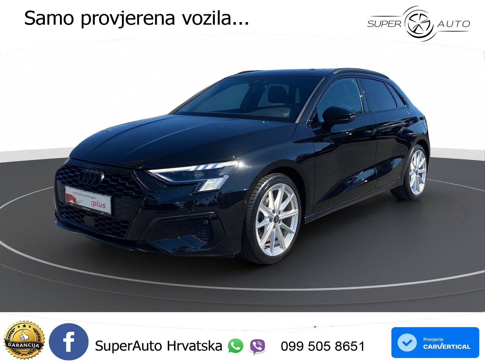 Audi A3 35 TDI (150 KS) S tronic LED+GR SJED+ACC