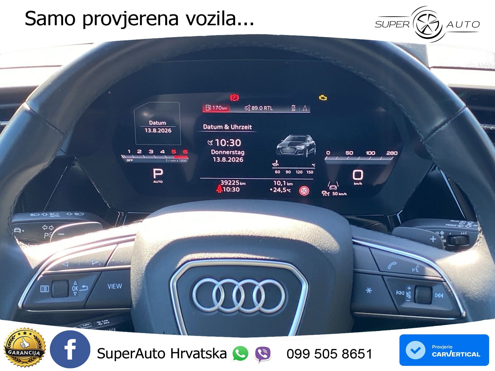 Audi A3 35 TDI (150 KS) S tronic LED+GR SJED+ACC
