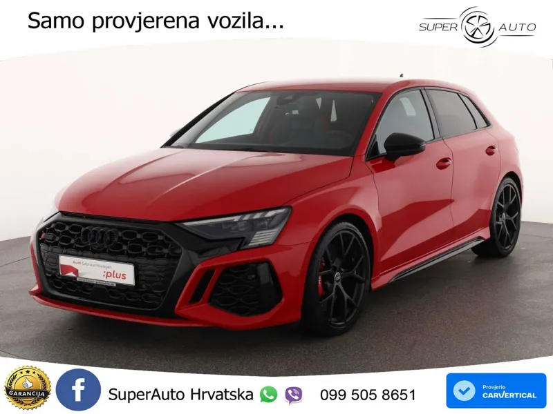 Audi RS3 Sedan 2.5 TFSI (400 KS) quattro S tronic LED+GR SJED+ACC
