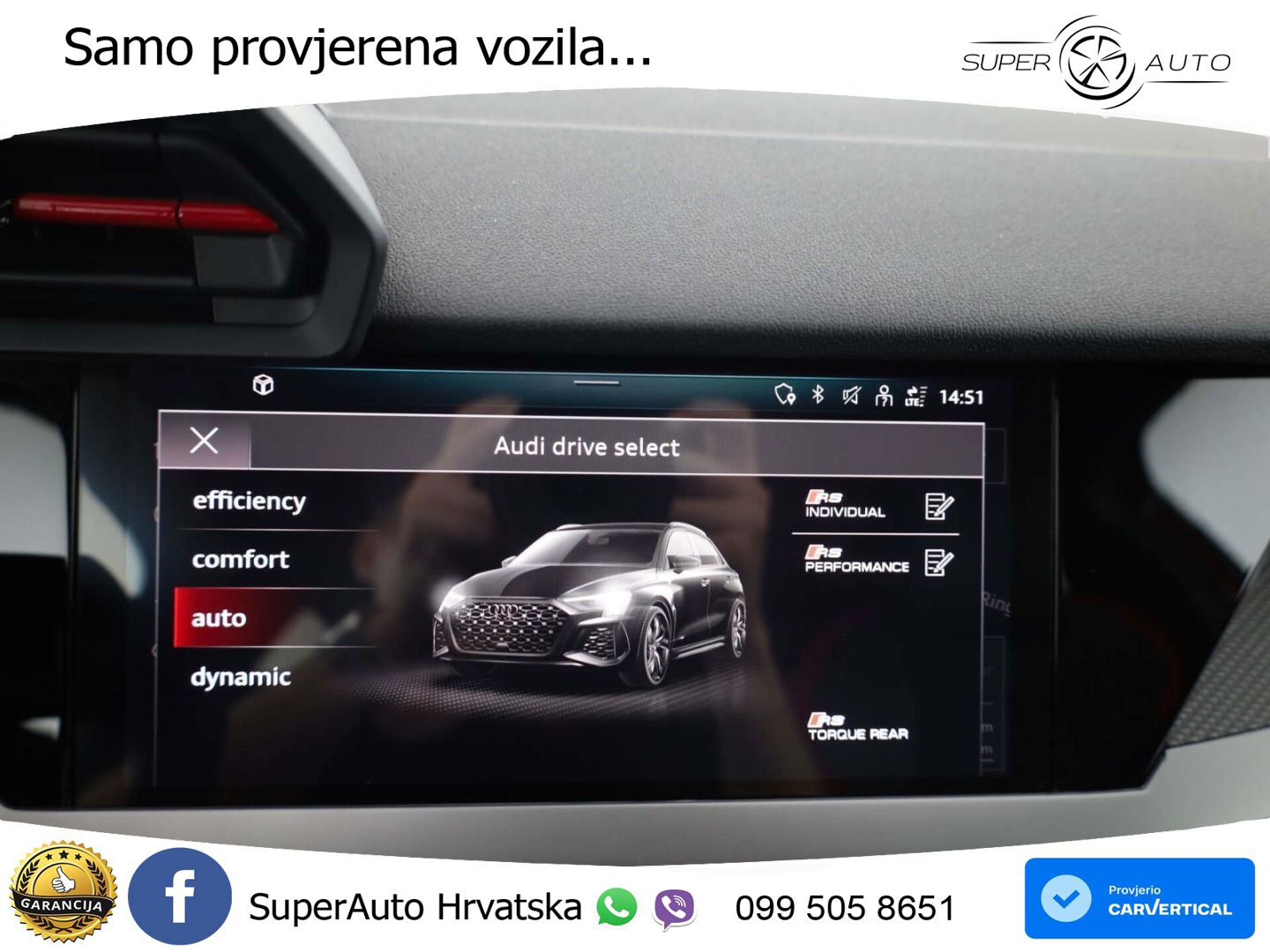 Audi RS3 Sedan 2.5 TFSI (400 KS) quattro S tronic LED+GR SJED+ACC