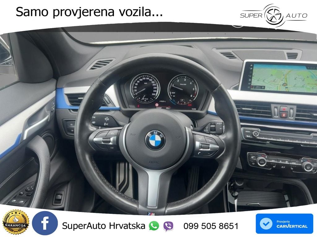 BMW X1 20d (190 KS) xDrive Steptronic M Sport LED+GR SJED+ACC