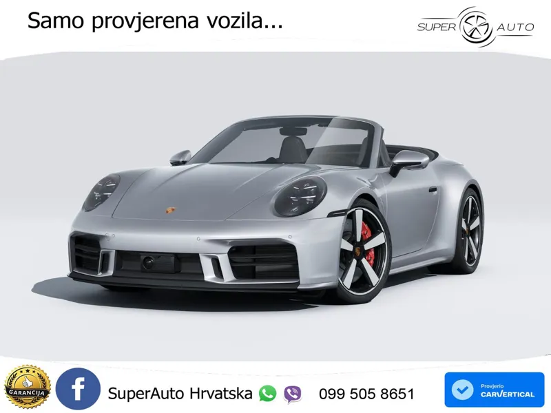 Porsche 911 Carrera GTS Cabriolet 3.0 (480 KS) PDK MATRIX+GR SJED+KAM